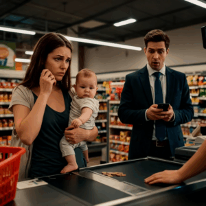 Poor girl buys baby formula with her last coins, the CEO behind her says: “Why didn’t you tell me?”