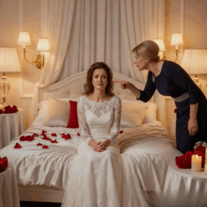 On our first wedding night, my husband left me to be with his mistress… The next morning, my mother-in-law called me “stupid.” But she turned pale when she found out what I had done to her beloved son…