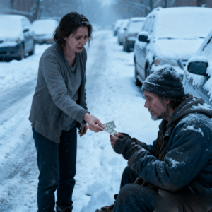 My husband left me for his secretary and took every penny i had. I sold my wedding ring to buy a train ticket. At the station, when i saw a man shivering from the cold, i gave him my last $10 so he could eat something warm. Three days later, a limousine stopped in front of the shelter where i was sleeping, and the driver said my name.