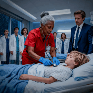 100 doctors couldn’t diagnose the mafia boss’s son, until the black janitor whispered ‘i can’