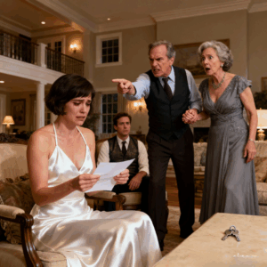 At the inheritance party, after five years of carrying my parents, my dad handed Tomaha everything to my “golden boy” brother who’d only returned four weeks ago. I set down the power of attorney and the house keys. “Congrats, Ben.” Mom nodded, adding, “He deserves it.” But when Dad opened my letter, he exploded, “You’re joking?!