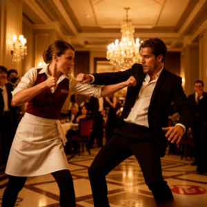 Arrogant mafia boss challenged the waitress into a fight — unaware she’s a ruthless boxer