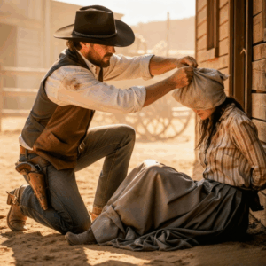 “I can’t breathe,” she cried — but when he lifted the cloth… his heart stopped cold