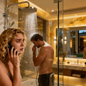 I picked up my husband’s phone while he was in the shower. A woman’s voice whispered, “Hi babe, I missed you last night.” That was the moment everything shattered — but instead of confrontation, I chose strategy.