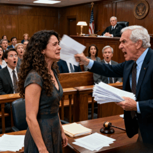 In the courtroom, my father asked for all my fortune. My response was devastating. In the hearing, he asked for every penny I built up on my own after abandoning me at 14. The judge gave me the floor. I stood up and said, “You were 16 years old…