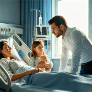 A millionaire received a wrong call at 2 AM… he still went and the single mother whispered “stay”