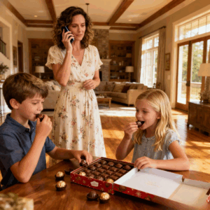 My parents sent me a box of handmade birthday chocolates. The next day, my parents and my sister called me and asked, “How did you like the chocolates?” I smiled and said, “Oh, I gave them to my younger brother and my sister’s kids. They like sweets.” All three of them suddenly went silent… then screamed at the same time: “What did you do?!” I frowned. “Why? What’s wrong?”