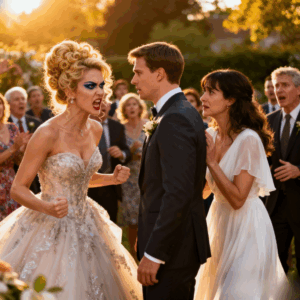 She slept with my fiancé, then had the audacity to wear white to my wedding. What they didn’t know was that I wasn’t planning to say “I do.” When I reached into my dress and pulled out that recording device at the altar, her face went white. But when I started reading my real wedding vows… the entire room went silent.