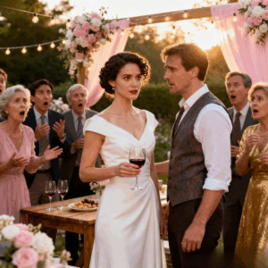 At my husband’s celebration dinner, he thought it’d be hilarious to toast me like this: “Meet my wife. No ambition, no plan, just living off my success.” Everyone laughed. I didn’t. I smiled, raised my glass, and said, “Enjoy it. This is the last joke you’ll ever make at my expense.” Then i walked away, quietly reclaiming my peace…