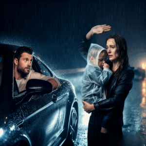 CEO Found a Crying Shy Nurse in the Rain – Unaware She’d Lost Everything But Hope