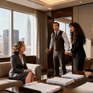 My younger brother texted in the group: “don’t come to the weekend barbecue. my new wife says you’ll make the whole party stink.” my parents spammed likes. I just replied: “understood.” the next morning, when my brother and his wife walked into my office and saw me… she screamed, because…