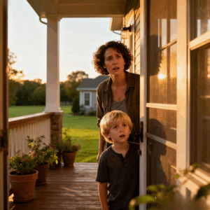 Every morning, I took my husband to the station with my 5-year-old son. That day, as we were heading home, my son gripped my hand. “Mom, we can’t go home today.” “Why?” I asked. He paused, then whispered, “…dad…” with a bad feeling, we hid and watched our house. What I saw left me speechless.