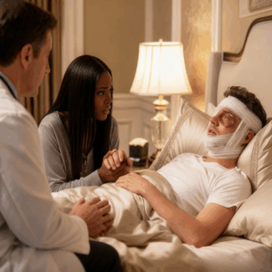 The billionaire tested his black bride with a fake disfigurement… her gentle care melted his heart