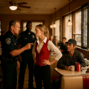 A simple waitress defended a billionaire CEO from police — next day, his power shocked her diner