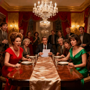 My sister-in-law banned me from family dinner — not knowing my husband was planning to announce our divorce there. But I’d already bought the house they were dining in… and had one surprise left.