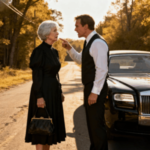 After my husband’s funeral, my son drove me to a remote road and said: “this is where you get off. the house and business are mine now”. i stood in the dust, clutching my bag, as he drove away without looking back. no phone. no money. and that’s when i realized – i wasn’t alone. i was free… but he had no idea what i’d done before his father died…