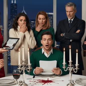 My husband smirked and said, “My ex will be at Christmas dinner. Try not to make it awkward — behave yourself for once.” I nodded, “Of course,” pretending his words didn’t sting. What he didn’t know was that I had sent out an invitation of my own. When the doorbell rang, his face drained of color — and the room fell dead silent…