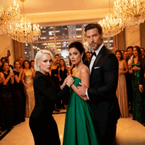 His Ruthless Ex Tried to Tear the Billionaire’s Wife’s Dress At Her Birthday Party— But What He Did Next Stunned Everyone!