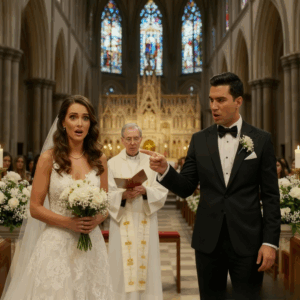 At the altar in front of 150 guests, my fiancé called off our wedding to be with my cousin, using makeup as an excuse. but 30 minutes later, he rushed in, crawling on his knees, begging me to marry him. but by then, my revenge had already begun. the masked bonds.