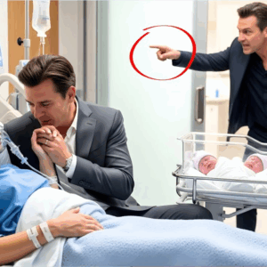 Millionaire storms into hospital angry, freezes as he sees his ex wife giving birth to CEOs triplets