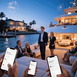 SAW MY FAMILY VOTING IN THE GROUP CHAT – ‘WHO SHOULD WE LEAVE OUT OF THE NEW YEAR’S CRUISE?’ MY NAME HAD THE MOST VOTES. MOM TEXTED, ‘NOTHING PERSONAL I SMILED, SAID, ‘HAPPY NEW YEAR,’ THEN BOOKED THE OCEANFRONT MANSION NEXT TO THEIR PORT. THEY WENT SILENT WHEN I ARRIVED – ON A PRIVATE YACHT
