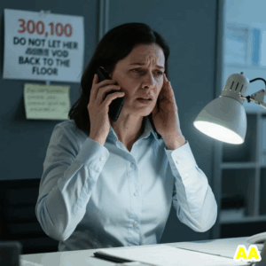 MY PHOTO WAS TAPED TO SECURITY’S DESK ON MY LAST DAY: “DO NOT LET HER BACK ON THE FLOOR” I JUST LEFT QUIETLY. TWO HOURS LATER, THE CFO CALLED ME DIRECTLY. “THE $300M MERGER IS OFF!!!” HE YELLED. “THEY’RE ON THEIR WAY TO YOUR HOUSE TO BEG. DO NOT ANSWER THE DOOR!!!