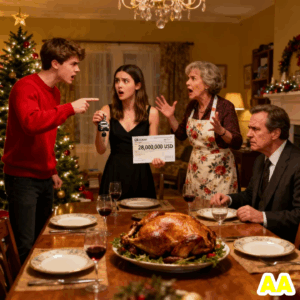 MY YOUNGER BROTHER HAD ALL THE SPOTLIGHT GROWING UP NEW CARS, PRIVATE SCHOOL, EVERYTHING. AT THE CHRISTMAS DINNER, HE FOUND OUT I HAD 28 MILLION DOLLARS AND IMMEDIATELY HAD A MELTDOWN IN FRONT OF EVERYONE. MY MOTHER SCREAMED, AND MY FATHER JUST…