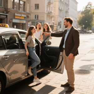 MY BOSS LOOKED AT ME WITH SURPRISE AND ASKED, “WHY DID YOU COME IN A TAXI TODAY? WHAT HAPPENED TO THE CAR WE GAVE YOU FOR YOUR PROMOTION?” BEFORE I COULD SAY ANYTHING, MY HUSBAND FROM HR SMILED AND SAID, “HER SISTER USES THAT CAR NOW.” MY BOSS WENT QUIET FOR A MOMENT… AND WHAT HE DID NEXT MADE ME TRULY PROUD…