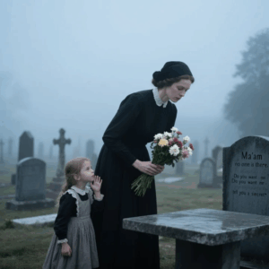 When I was released from prison, I was bringing flowers to my husband’s grave. I noticed a little girl hiding nearby. She whispered to me: “Ma’am, there’s no one there. Do you want me to tell you a secret?” Her words froze me in place