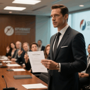 WE’RE TERMINATING YOU EFFECTIVE IMMEDIATELY. SECURITY WILL ESCORT YOU OUT” THE CEO’S SON SAID ON HIS FIRST DAY AS CEO, NOT EVEN LOOKING UP FROM HIS LAPTOP. I HANDED OVER MY BADGE CALMLY. “I WANT TO DO THIS RIGHT. TELL YOUR FATHER THE BOARD MEETING IN 3 HOURS SHOULD BE… INTERESTING HE HAD NO IDEA I OWNED 72% OF THE COMPANY…