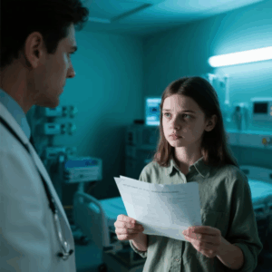 MY SISTER SWITCHED MY INSULIN WITH WATER AS A “JOKE.” I WOKE UP IN THE ICU THREE DAYS LATER. MY PARENTS BEGGED ME TO FORGIVE HER. “SHE DIDN’T MEAN IT.” BUT WHEN THE DOCTOR SHOWED ME THE BLOOD TEST RESULTS, I REALIZED THIS WAS NO ACCIDENT. SHE’D BEEN POISONING ME FOR MONTHS… HIS FACE TURNED…