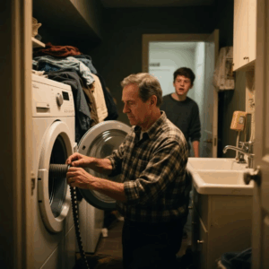 YOU CAN MOVE TO THE LAUNDRY ROOM OR LEAVE,” MY DAD ANNOUNCED AT THANKSGIVING DINNER. “YOU UNDERSTAND, DON’T YOU?” MY BROTHER SMIRKED. I WALKED OUT. BUT DAYS LATER, DAD PANICKED: “WAIT… НЕ COVERED EVERYTHING?