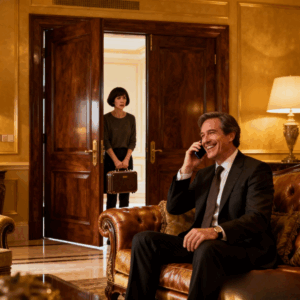 I was halfway to the airport when I realized I’d forgotten my passport — but when I slipped back home and heard my husband’s voice upstairs, I moved closer… and what I overheard made my blood run cold.