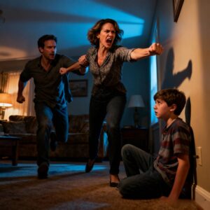 GIRLFRIEND HARMS BOYFRIENDS SON