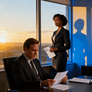 My husband fired me… then handed my position to his ex. But when she discovered who I really was — her resignation letter hit his desk before dawn.