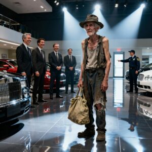 75-YEAR-OLD MAN CAME TO A CAR DEALERSHIP FOR AN EXPENSIVE CAR. HE WAS KICKED OUT, BUT HE CAME BACK!