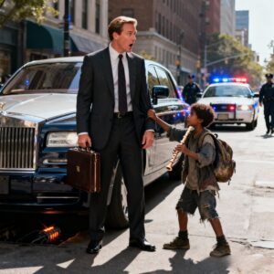 A POOR LITTLE GIRL BLOCKED THE WAY OF A BUSINESSMAN RUSHING TO MEET HIS PARTNERS HE THOUGHT SHE WOULD ASK FOR MONEY, BUT SHE TOLD HIM SOMETHING THAT SAVED HIS LIFE