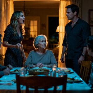 “GET A JOB AND STOP BEING A LEECH!” My Dil shouted in the middle of the family dinner. I burst out laughing. What she didn’t know was that I was worth $5 million. So I simply replied, “sweetheart, find yourself a new place to live!” the shrew was blindsided when…