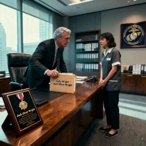 ENTIRE OFFICE LAUGHED AT CLEANING LADY, BUT WHEN BOSS CAME FOR AN INSPECTION, THEY WERE ALL SHOCKED
