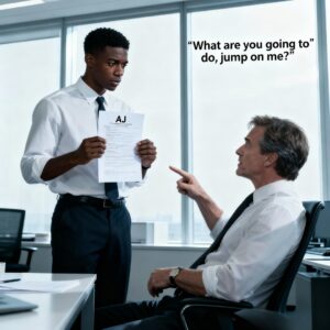 RACIST EMPLOYER REFUSES TO HIRE BLACK GUY
