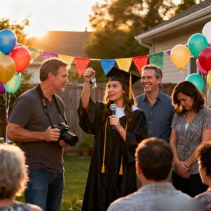 At My Daughter’s Graduation Party, She Announced: ‘My Stepdad Bought Me A Car, My Real Dad Never Did Anything.’ I Smiled And Left. The Next Morning, Her College Fund Was Empty And The ‘Gift’ Car Got Repossessed. My Ex-Wife Has Been Calling Nonstop…