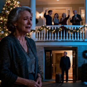 I came back unannounced to surprise them for Christmas. My wife cried silently on the balcony, staring at the tree lights. Inside, my son laughed with his in-laws, as if nothing was missing. No one noticed I’d returned, but I understood everything. At dawn, I changed the locks and turned off the lights…
