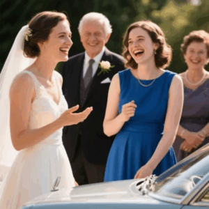 AT MY WEDDING, MY MOM SMILED AND SAID, “WE’RE PASSING THE CAR HIS PARENTS GAVE YOU OVER TO YOUR SISTER.” MY SISTER LAUGHED AND ADDED, “RELAX. IT’S JUST A CAR.” MY GROOM JUST LOOKED AT THEM AND SAID