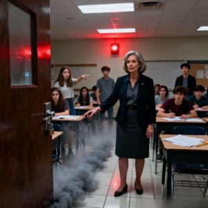 The fire alarm went off during finals, but our teacher locked the door and said “nice try, but nobody’s getting out of this test.”