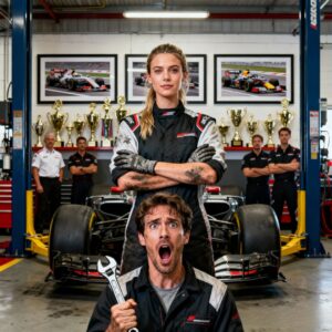 JERKS MOCK MAN A WOMAN MECHANIC