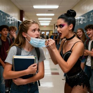 MOM MADE HER WEAR A MASK OUT OF SHAME