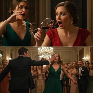 At our anniversary dinner, my husband slapped me for mistakenly spilling wine on his ‘special guest’,… Who turned out to be his mistress, his face went pale when he saw who was behind him