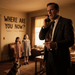 MY FATHER, A FEDERAL JUDGE, CALLED ME “WHERE ARE YOU RIGHT NOW?” I SAID HOME WITH MY KIDS. HIS VOICE DROPPED TO A WHISPER. “GET OUT OF THAT HOUSE. RIGHT NOW. DON’T LET YOUR WIFE SEE YOU LEAVE.” I ASKED WHAT’S WRONG. “WE JUST GOT SOME HORRIFYING INFORMATION ABOUT YOUR WIFE…. WE’RE ON OUR WAY.” JUST THEN I SAW MY DAUGHTER HOLDING A SCARY THING….