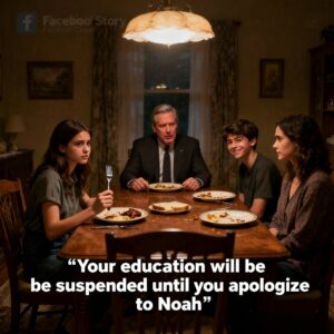 My parents kept me out of school until I apologized to their precious golden boy. I just said, ‘Okay.’ The next day, my brother was still smirking—until he saw my locker was empty and my transfer papers neatly folded. He ran in, panicking: “Please tell me you didn’t post it.” His smile disappeared immediately… Post what?.