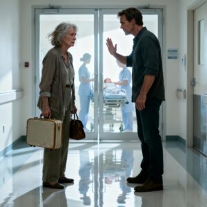 I drove 15 hours to see my grandson be born.at the hospital, my son blocked me: “mom, what are you doing here? My wife said she doesn’t want you around. “It broke me, but I walked away. Four days later, the hospital called. “ma’am, the delivery bill is $10,200. Will you be paying?” I took a slow breath and said…